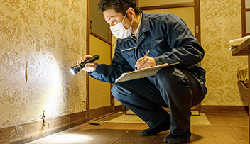 プロによる侵入経路の徹底調査