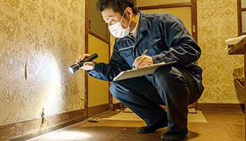 ネズミの種類と被害状況を正確に特定
