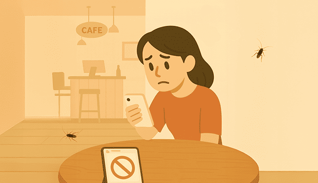 店舗では風評被害が売上に直結