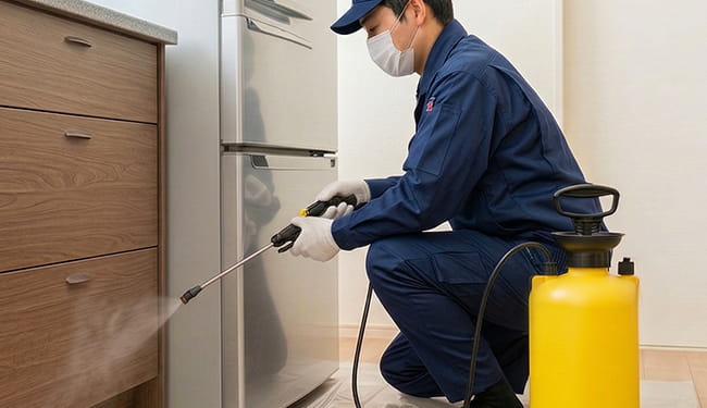 安全な薬剤での駆除