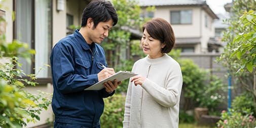 見積り無料＆明朗会計 追加料金なしで安心