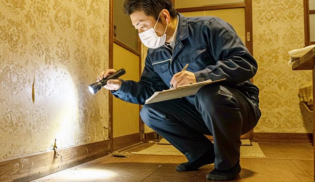 プロによる侵入経路の調査・特定